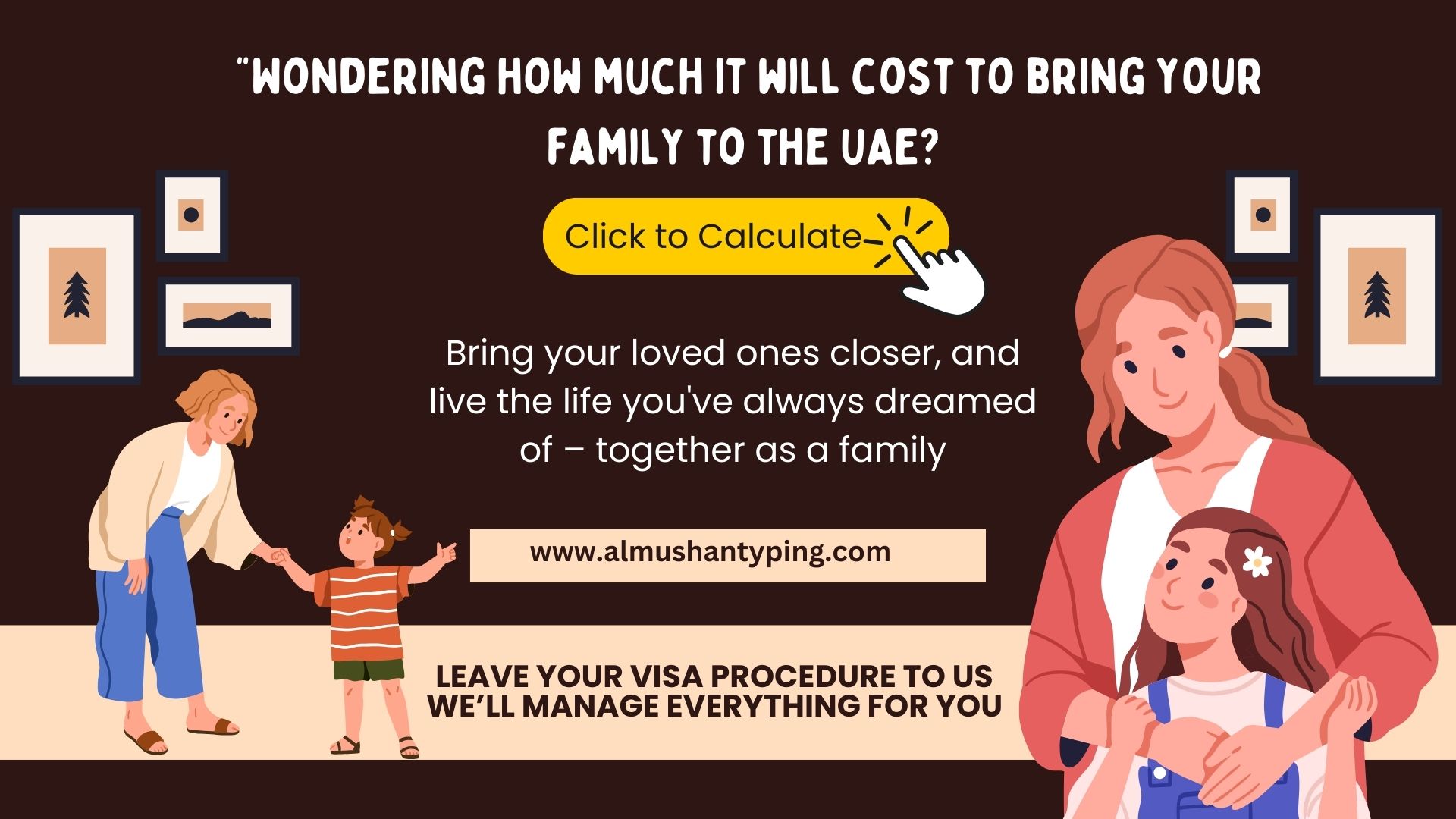 family visa fees caluculator